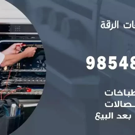 فني صيانة طباخات الرقة