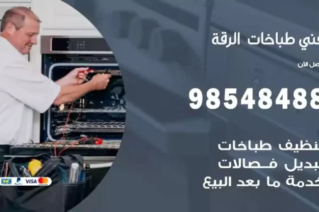 فني صيانة طباخات الرقة