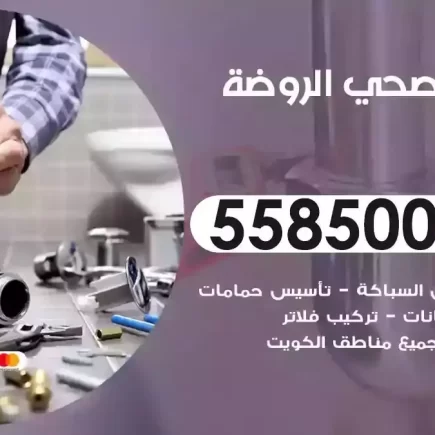 فني صحي سباك الروضة