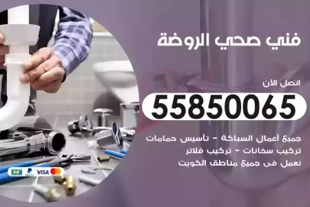 فني صحي سباك الروضة