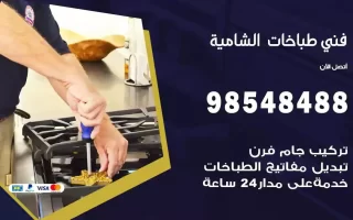 فني صيانة طباخات الشامية
