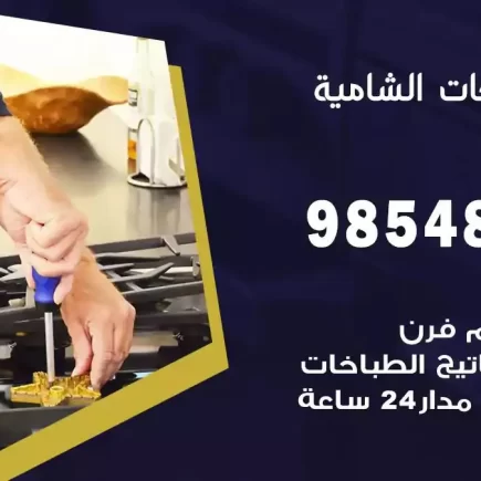 فني صيانة طباخات الشامية