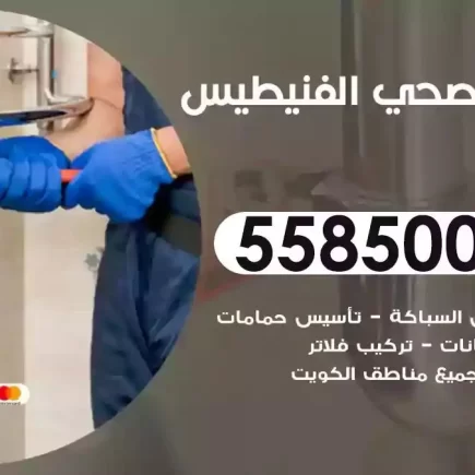 فني صحي سباك الفنيطيس