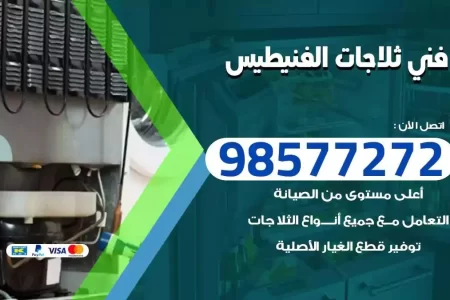 فني تصليح ثلاجات الفنيطيس