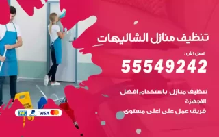 تنظيف منازل الشاليهات