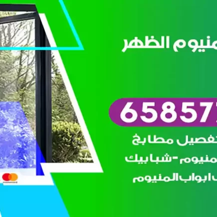 فني المنيوم الظهر
