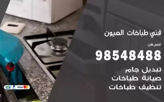 فني صيانة طباخات العيون