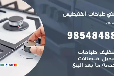 فني صيانة طباخات الفنيطيس
